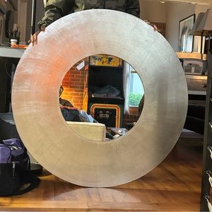 42” Round Mirror Mirror is 22” very lightweight